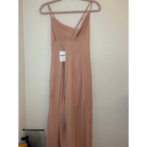 Forever 21 Jumpsuit Blush Medium M Cami Style Modern - Picture 2 of 8